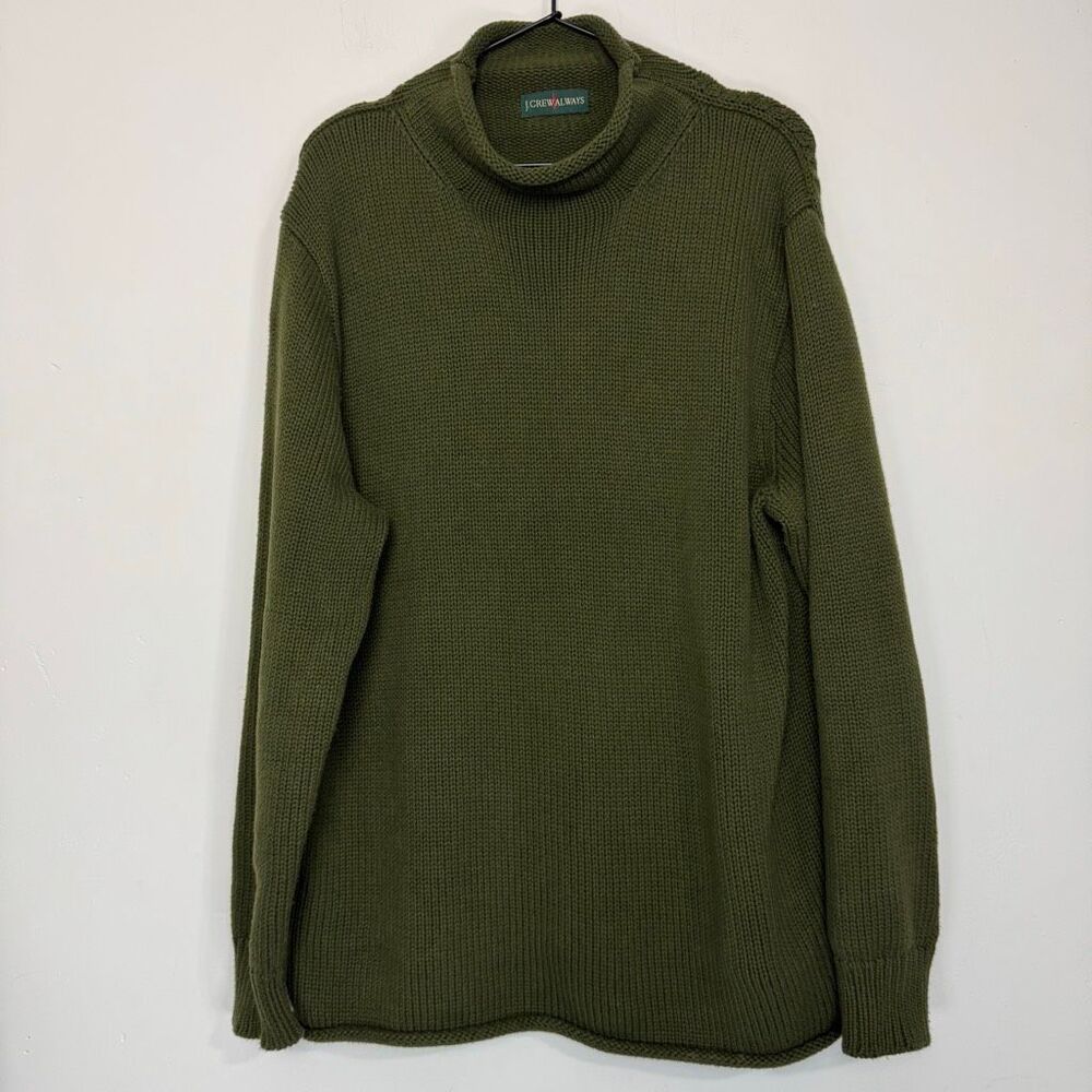 J. Crew Men’s 1988 Heritage Cotton Rollneck Sweater XL